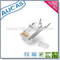 systimax cat7 ftp rj45 network connector modular plug/gold plated shielded 8p8c keystone jack